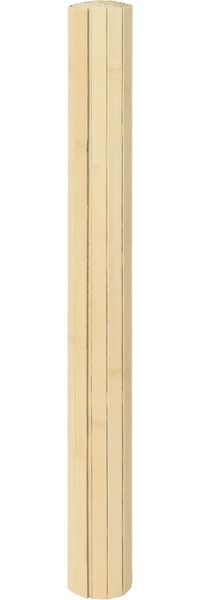 vidaXL Teppich Rechteckig Hell Natur 60x500 cm Bambus 376735 Bild 3