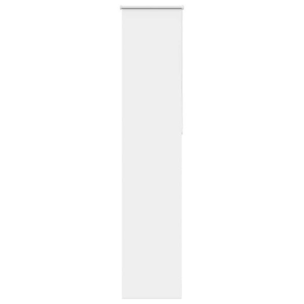 vidaXL Verdunkelungsrollo Weiß 50x210cm Stoffbreite 45,7 cm Polyester 4011950