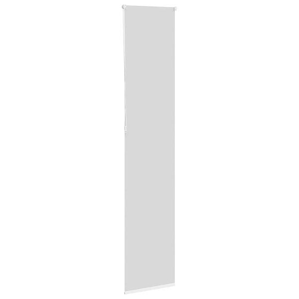 vidaXL Verdunkelungsrollo Weiß 50x210cm Stoffbreite 45,7 cm Polyester 4011950 Bild 4
