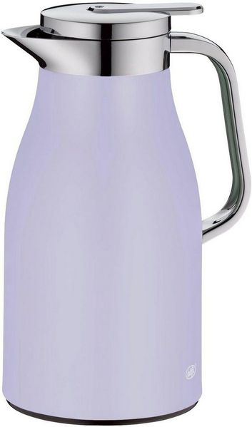 Alfi Isolierkanne Skyline, Thermokanne, Edelstahl, Lavender Matt, 1 L, 1321381100