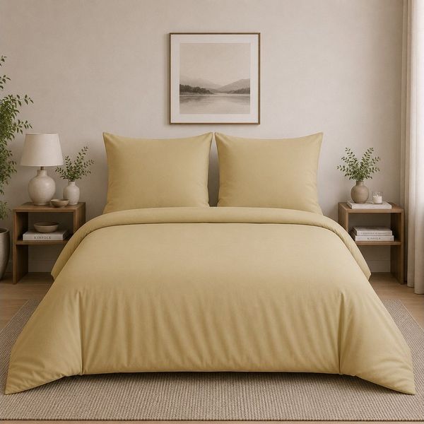 ROLFNERS Bettwäsche 200x200 cm Bettgarnitur Bettbezug Baumwolle 3 tlg, Bettwäsche, 100% Baumwolle, Hautfreundlich, Qualität, Strapazierfähig