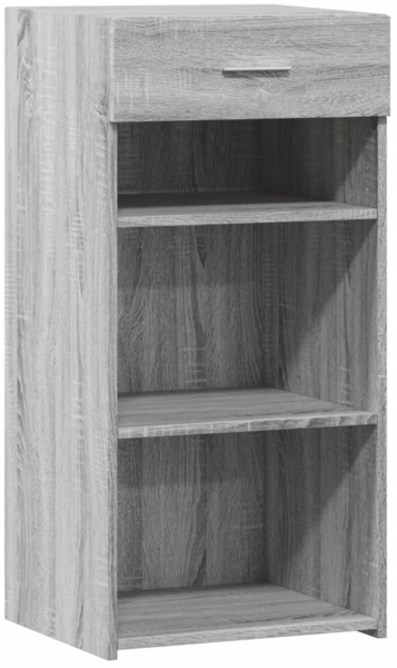 vidaXL Sideboard Grau Sonoma 45x42,5x93 cm Holzwerkstoff 846325