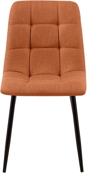 Esszimmerstuhl Tilde 2 Esszimmerstühle orange Stoff Bild 6
