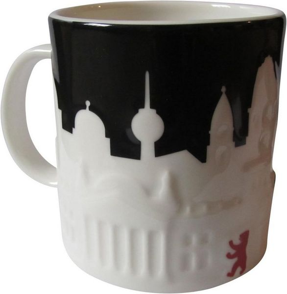 Starbucks Frühstücks-Geschirrset Starbucks City Mug Relief Tasse **Berlin** - Becher - Kaffee 14oz YAH