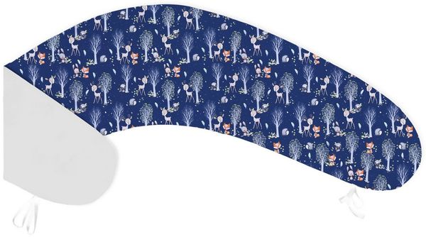 Amilian Stillkissenbezug 170 cm - Kissenbezug für Stillkissen, Seitenschläferkissen -Bezug, 100% Baumwolle - weicher und pflegeleichter Ersatzbezug