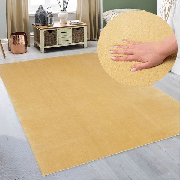 OTTO home Teppich Arabell, Kunstfellteppich, Felloptik, waschbar, rechteckig, Höhe: 16 mm, flauschig, kuschelig, Anti-Rutsch-Unterseite, Wohnzimmer, Schlafzimmer