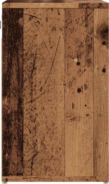 vidaXL Schuhschränke 2 Stk. Altholz-Optik 52x30x50 cm 857034 Bild 5