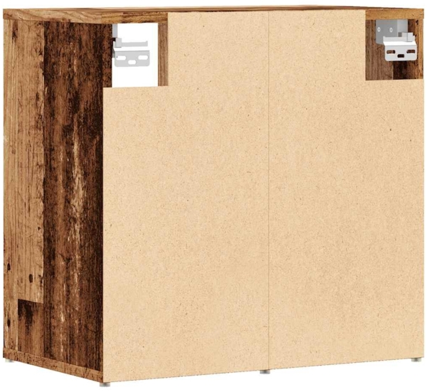 vidaXL Schuhschränke 2 Stk. Altholz-Optik 52x30x50 cm 857034 Bild 6