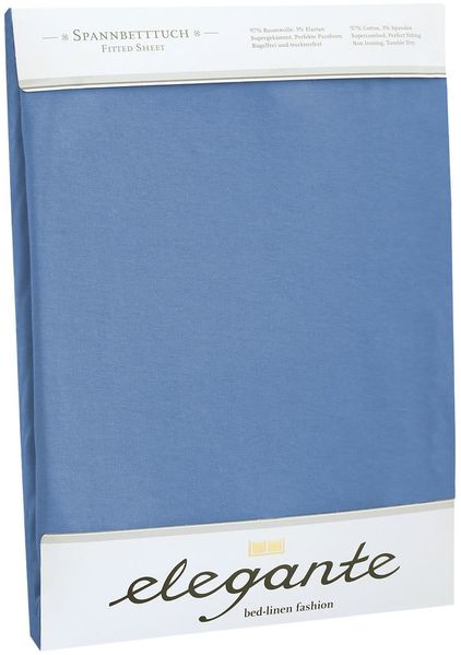 elegante Jersey Spannbettlaken|90x200 - 100x220 cm| jeanselegante Jersey Spannbettlaken