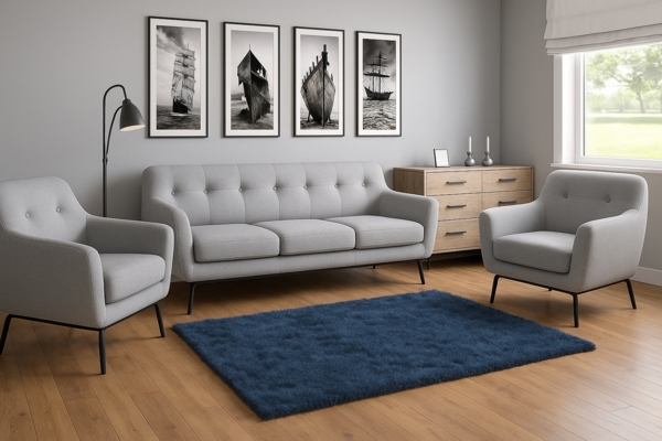 Wohnzimmer-Set BENITO 4: 3-Sitzer Sofa + 2 Sessel
