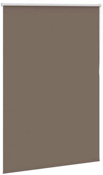 vidaXL Verdunkelungsrollo Kaffeebraun 90x130cm Stoffbreite 85,7 cm 4010970 Bild 3