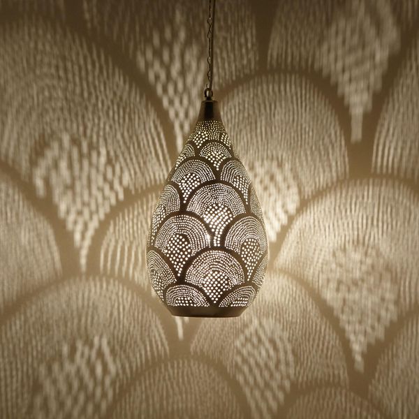 Marokkanische Lampe Naouma Samak D20