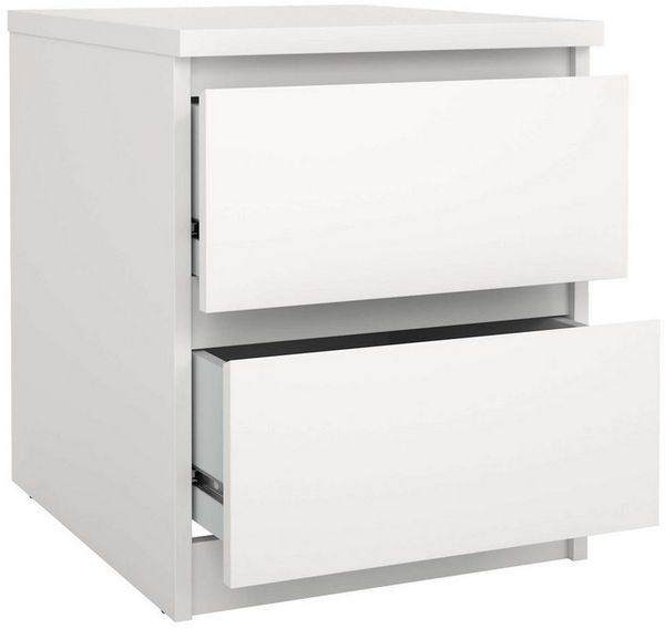 INOSIGN Nachttisch Naia, Eleganter Nachttisch mit 2 Schubladen