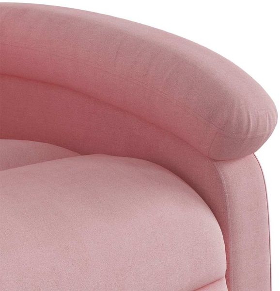 vidaXL Relaxsessel mit Aufstehhilfe Elektrisch Rosa Samt 3204326 Bild 10
