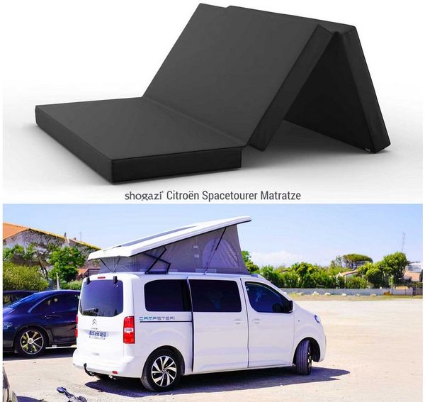 Matratzenauflage Automatratze shogazi ®, Citroen Spacetourer Matratze - Gefertigt in Deutschland