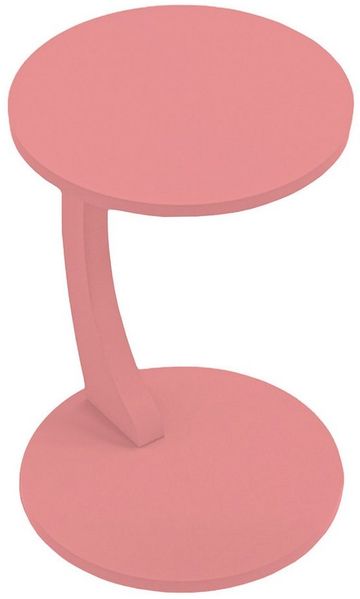 Beistelltisch Holeby 56 x Ø 38 cm Rosa [en. casa]