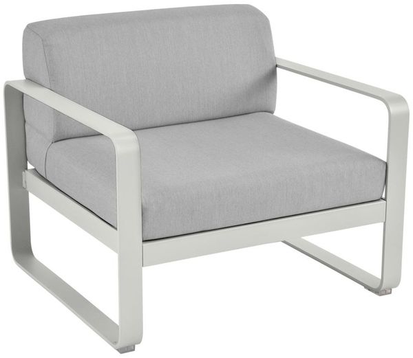 Bellevie Lounge-Sessel Outdoor A5 Lehmgrau 79 Flanellgrau