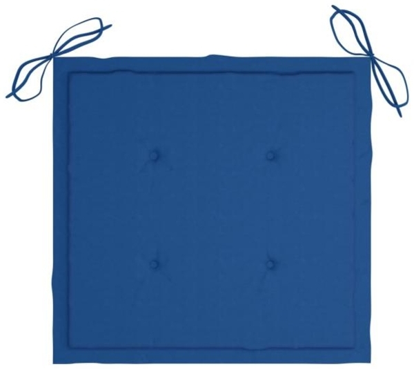 vidaXL Klappbare Gartenstühle 2 Stk. mit Kissen Massivholz Akazie 3064546 Bild 8