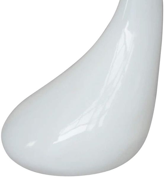 Couchtische, Sofatische 2 Stk. mit Runder Glasplatte Hochglanz Weiß Bild 5