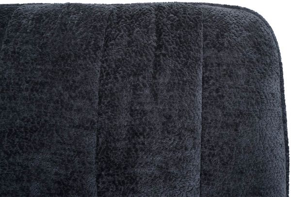 6er-Set Esszimmerstuhl HWC-N99, drehbar Armlehne Auto-Return, Stoff/Textil Chenille (340g/m²) Öko-Tex ~ dunkelgrau Bild 6