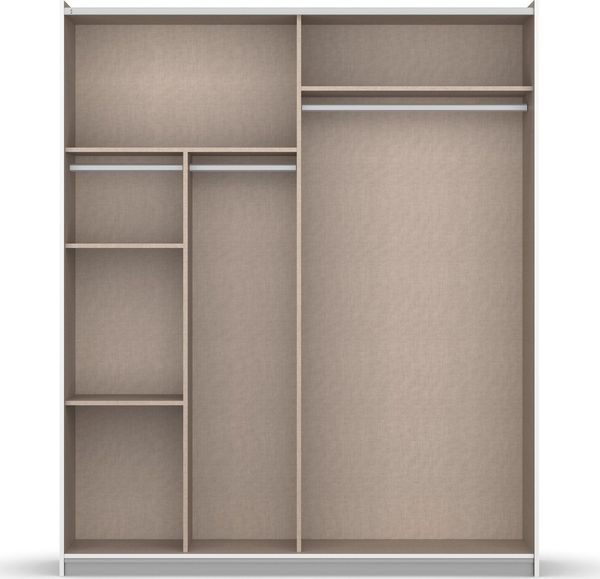 rauch Schwebetürenschrank Kleiderschrank Schrank Garderobe REFLECT inkl. praktischer Innenausstattung mit viel Stauraum MADE IN GERMANY Bild 4