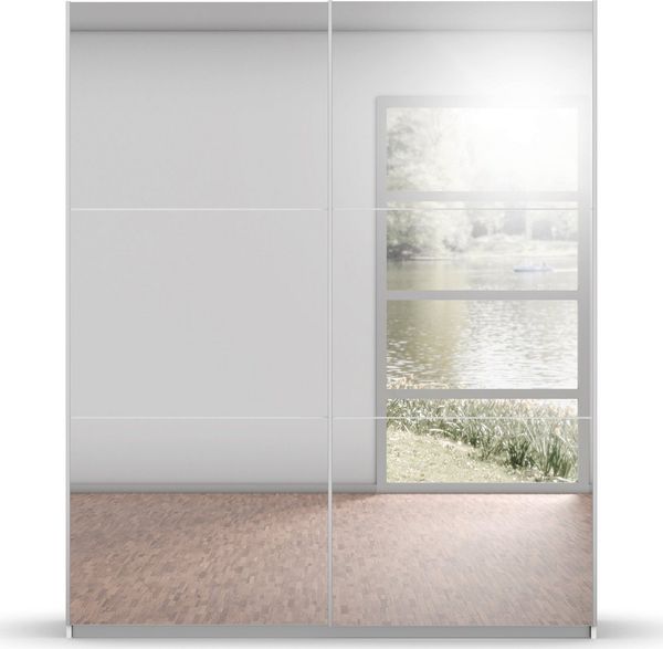 rauch Schwebetürenschrank Kleiderschrank Schrank Garderobe REFLECT inkl. praktischer Innenausstattung mit viel Stauraum MADE IN GERMANY Bild 3