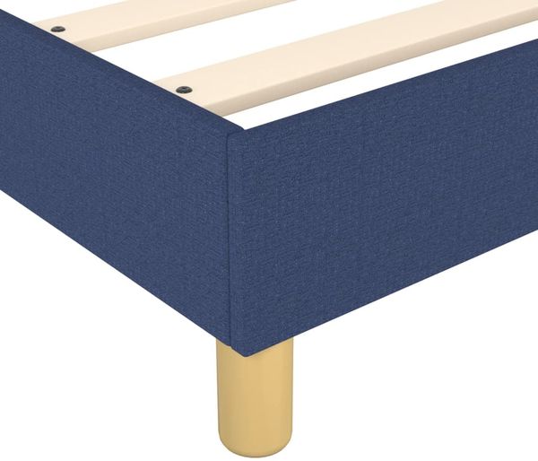 vidaXL Boxspringbettgestell Blau 140x200 cm Stoff 3120967 Bild 7