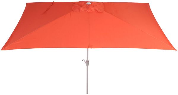Mendler 'N23' Sonnenschirm, neigbar, UV-Schutz 50+, Alugestell / Polyester terracotta, 2x3 m Bild 5