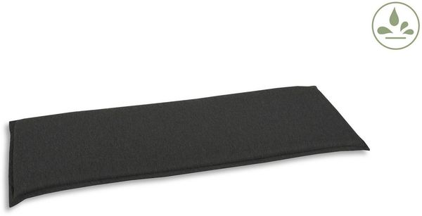 GO-DE Gartenbank-Auflage Grau 115x48x6 cm