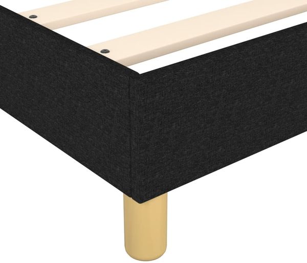 vidaXL Boxspringbettgestell Schwarz 180x200 cm Stoff 3120979 Bild 7