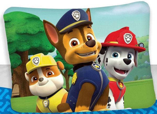 BrandMac Bettwäsche PAW Patrol - Wende-Bettwäsche-Set, 135x200 & 80x80, Baumwolle, 100% Baumwolle