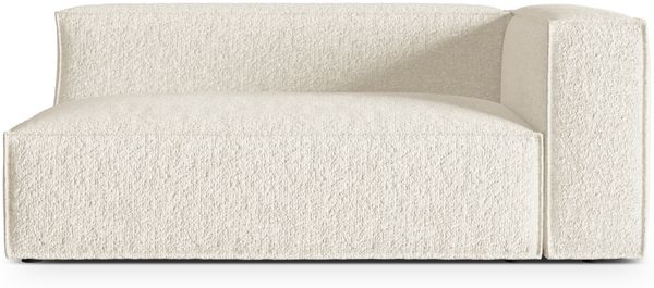 Micadoni Modul Nuria Groß 3-Sitzer Rechts Boucle Elfenbein