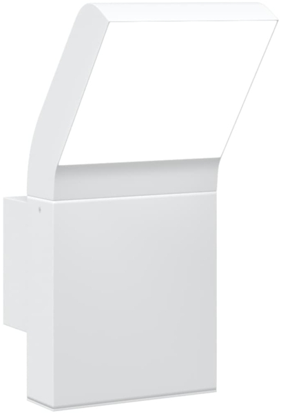 vidaXL LED-Außenwandleuchte Weiß Aluminiumdruckguss 4006272