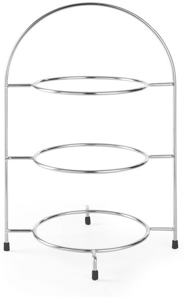 HENDI Teller-Etagere, geeignet für Teller bis max. Ø 275 mm, 290x290x(H)440mm