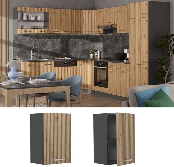 Hängeschrank R-Line Artisan-Eiche 40 cm Vicco Bild 2