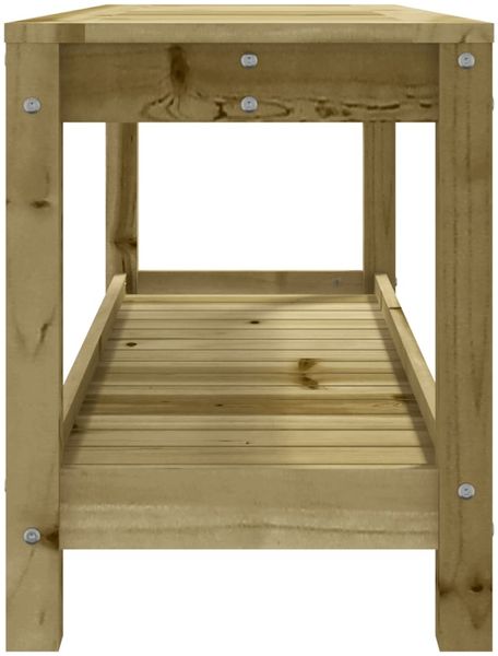 vidaXL Gartenbank 108x35x45 cm Imprägniertes Kiefernholz 832386 Bild 6