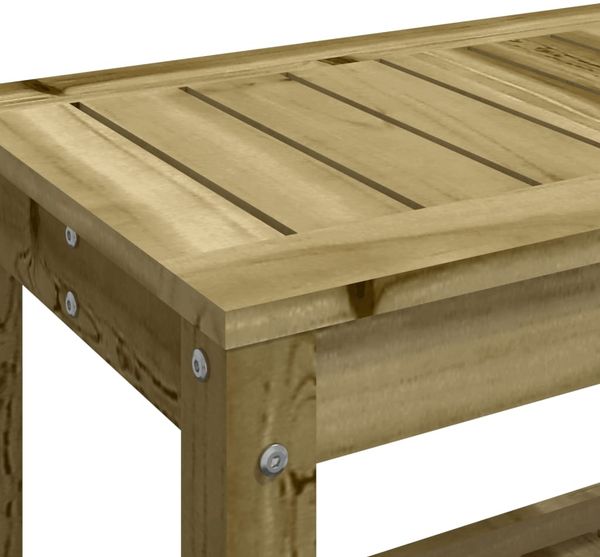 vidaXL Gartenbank 108x35x45 cm Imprägniertes Kiefernholz 832386 Bild 7