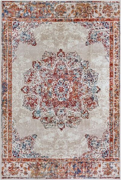HANSE Home 'Maderno' Teppich, rechteckig, Höhe: 8 mm, Orientalisch, Kurzflor, Creme, 200 x 280 cm (Rechteckig)
