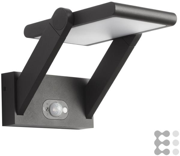 EVN Solar-LED-Wandleuchte 3000K anthrazit PAS541502