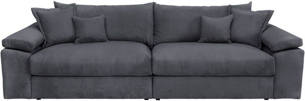 Home affaire Big-Sofa Soft&Cosy XXL - Breite 303 cm, Mega-Sofa, in Cord, Federkern-Polsterung