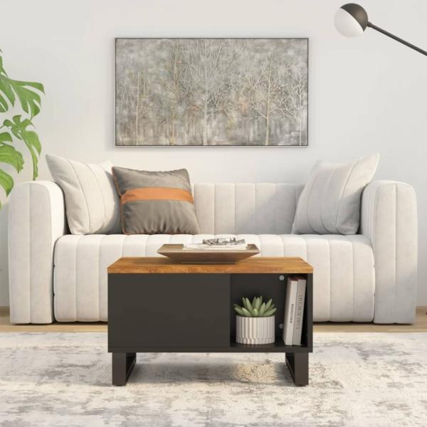 vidaXL Couchtisch 60x50x35 cm Massivholz Mango 352868