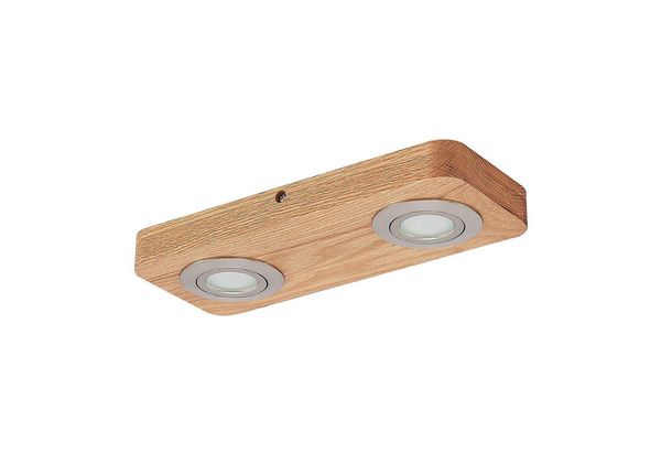 Lindby Deckenleuchten Mikari, 2 x 4,2 W LED, warmweiß