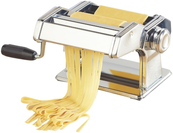 Pasta-Maschine aus Edelstahl 20 x 15 x 20 cm Nudelmaschine Nudelwalze Pastawalze Teigmaschine Nudelmaschine Pastamaker