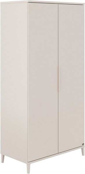 YUNY by PAIDI Kleiderschrank SISTER LOU inkl. Kleiderstangen und Einlegeböden Beige, zertifizierte Qualität, Soft-Close
