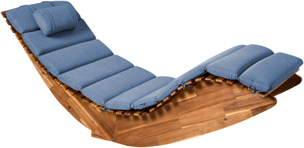 Liegenauflage BRESCIA PREMIUM 180 x 60 cm Blau Bild 4