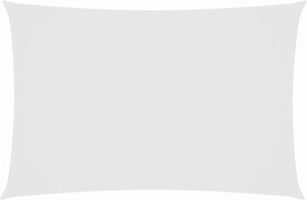 vidaXL Sonnensegel Oxford-Gewebe Rechteckig 2x4,5 m Weiß 135258