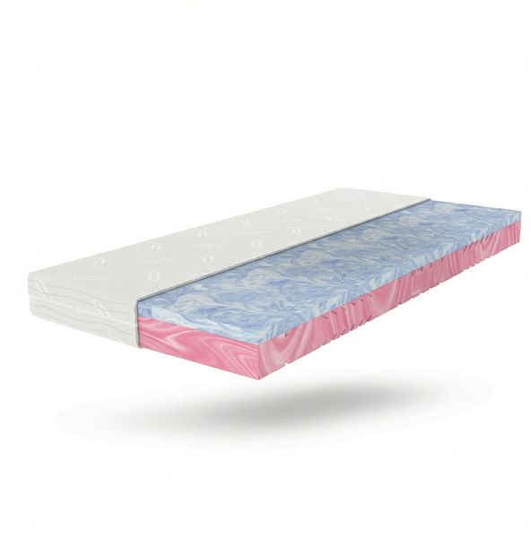 Mister Sandman Hybridmatratze 100x200 H2/H3 7-Zonen Kaltschaum & Gelschaum, 22 cm, wendbar, atmungsaktiv, waschbarer Lyocell-Bezug, Made in Germany