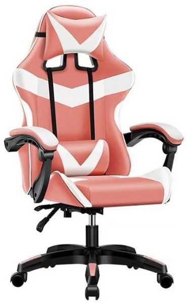 HTI-Living Drehstuhl Bürostuhl Pink/Weiß Krit Power (Stück, 1 St), Gaming Stuhl Drehstuhl Schreibtischstuhl