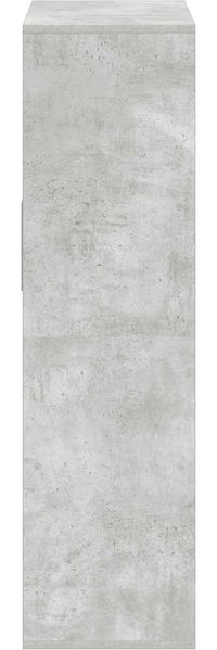 vidaXL Bücherregal Betongrau 66x31x112 cm Holzwerkstoff 860304 Bild 5