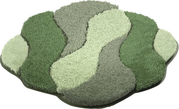 Grund Badematte Carmen, Höhe 24 mm, fußbodenheizungsgeeignet, schnell trocknend, strapazierfähig, Polyacryl, Badematte mit rutschhemmenden Rücken
